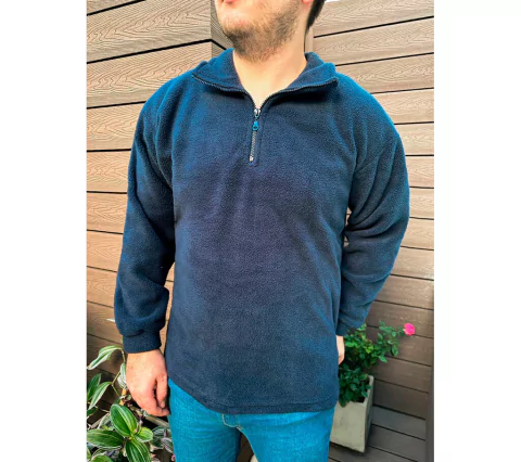 Buzo Polar Azul Marino