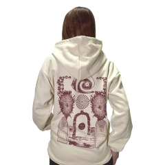 Buzo hoodie Portal Black & White