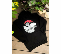 Buzo hoodie Pokeball