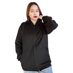 Campera Algodón Negra - Kev-Dylan
