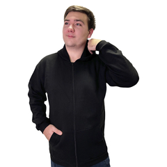 Campera Algodón Negra - comprar online
