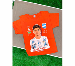 Remera Figurita de Julián Álvarez