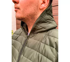 Campera Inflable Verde militar - Kev-Dylan