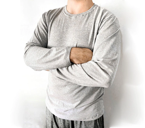 Remeras manga larga colores unisex