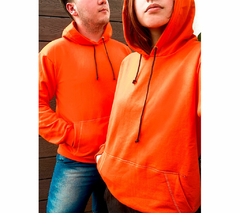 Buzo hoodie naranja