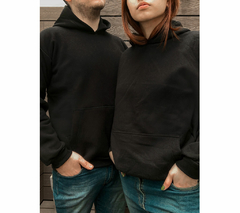 Buzo hoodie negro