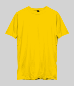 Remeras lisa amarilla