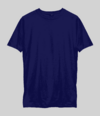Remera lisa azul marino