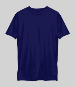 Remera lisa azul marino
