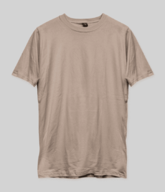 Remeras lisa beige