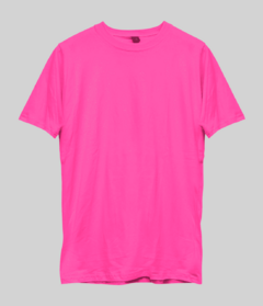 Remera lisa fucsia