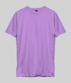 Remera lisa lila