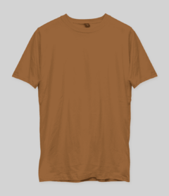 Remeras lisa marron