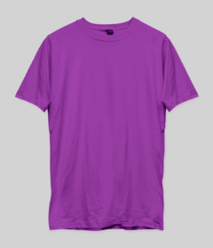 Remera lisa violeta