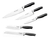 Set x 5 Cuchillos Magnum By Boker Arbolito Cuisine Negro Chef Inoxidable.