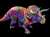 167- TRICERATOPS MULTICOLOR
