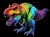 165- T-REX MULTICOLOR