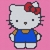 PCN - Pintando con DIAMANTES - HELLO KITTY