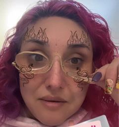 anteojos de maquillaje