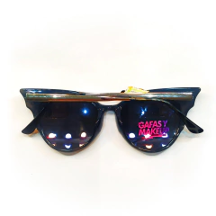 Bat Print - Gafas y Makeup