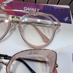 Pink fans 3 - Gafas y Makeup