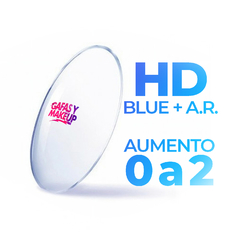 Cristales HD Antireflex + Bluecut (0 a 2)