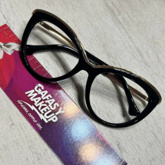 Cateyes negro 2 - Gafas y Makeup