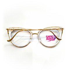 Kaos Print - Gafas y Makeup
