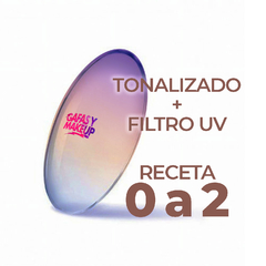 Cristales Tonalizados UV - Aumento 0 a 2
