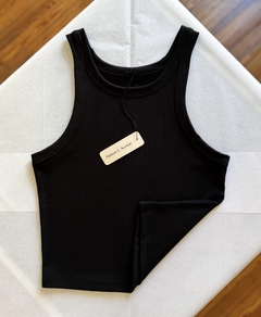 Musculosa Eva Negro - comprar online