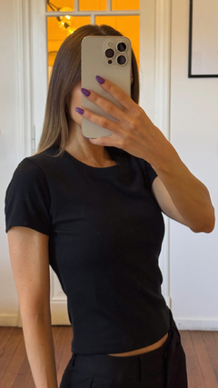 Remera Mica Negro - tienda online
