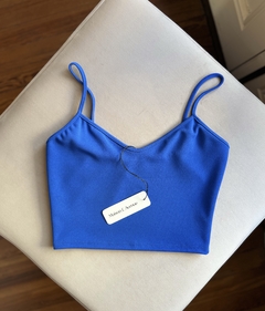 Top Ailin Azul