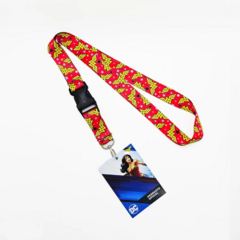LLAVERO CINTA LANYARD MUJER MARAVILLA PRODUCTO OFICIAL - DC