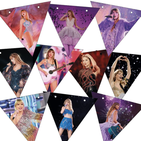 BANDERINES TAYLOR SWIFT
