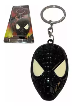 LLAVERO METAL SPIDERMAN NEGRO - MARVEL en internet
