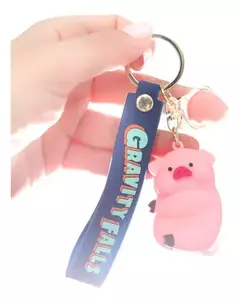 LLAVERO 3D PATO CHANCHO - GRAVITY FALLS