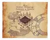 ALFOMBRA MAPA MERODEADOR - HARRY POTTER - GRANDE - comprar online