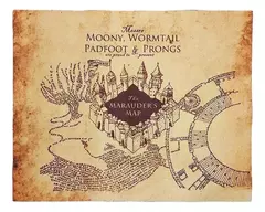 ALFOMBRA MAPA MERODEADOR - HARRY POTTER - GRANDE - comprar online