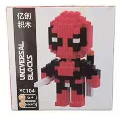 BLOQUES MAGIC BLOCK DEADPOOL - MARVEL