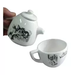 TETERA CON TAZA ALICIA - EN EL PAIS DE LAS MARAVILLAS - comprar online