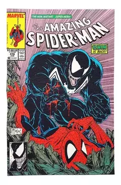 ALFOMBRA SPIDERMAN Y VENON - MARVEL