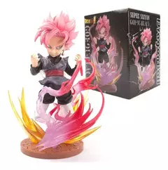 FIGURA DRAGON BALL SUPER - GOKU ROSE BLACK 18CM