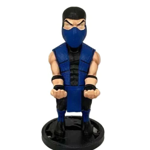 SOPORTE PORTA JOYSTICK - SUBZERO - MORTAL KOMBAT 24CM - comprar online