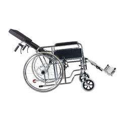 Silla De Ruedas Macizas 58/20 Plegable Desmontable Reclinable. Asiento 41cm en internet