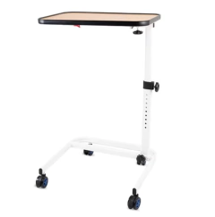 Mesa Hospitalaria Regulable Rebatible Con Ruedas Y Frenos - comprar online
