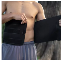 Faja Abdominal Lumbar Reductora De Neoprene Regulable Unisex - comprar online