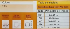 Faja Sacrolumbar Rollersan Baja 24cm Ajustable Sistema Poleas en internet
