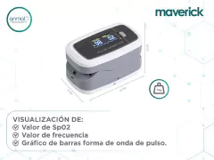 Oxímetro Saturómetro Pulso Para Dedo Oled Adulto Pediátrico - Ortopedia Libertad Srl
