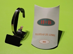 Pulsera Cobre Enchapado Plata Anti Reuma Artrosis Artritis - comprar online