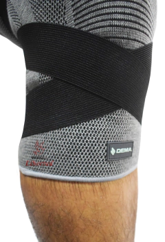 Imagen de Rodillera Deportiva Tejido 3d Varillas Flexibles Ajuste En 8